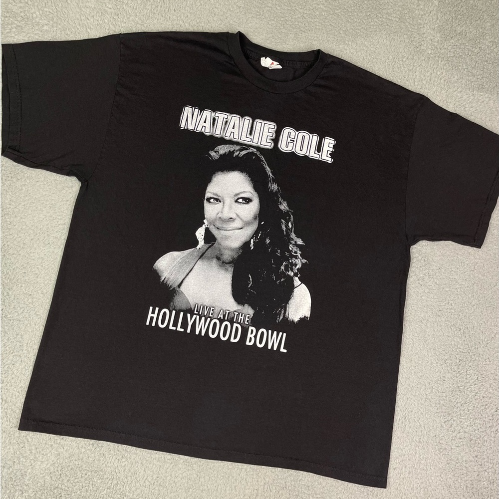Natalie Cole concert T-shirt‎